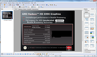 (angebliche) Spezifikationen zur Radeon HD 6990 (Originalbild) - Achtung, Fälschung!